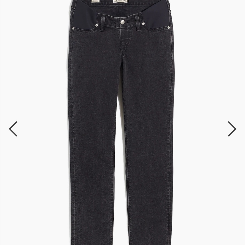 Madewell Maternity Side-Panel Perfect Vintage Jeans in Lunar Wash Size 27